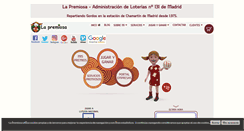 Desktop Screenshot of lapremiosa.com