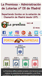 Mobile Screenshot of lapremiosa.com